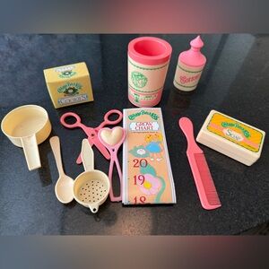 Cabbage Patch Kids Doll Accessories Set - Pink and Cream